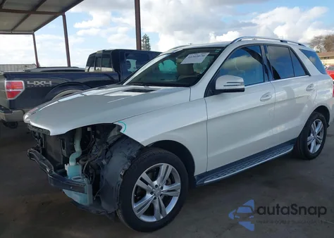 2013 Mercedes-Benz Ml 350 4Matic z USA, uszkodzony, nr VIN 4JGDA5HB9DA154493